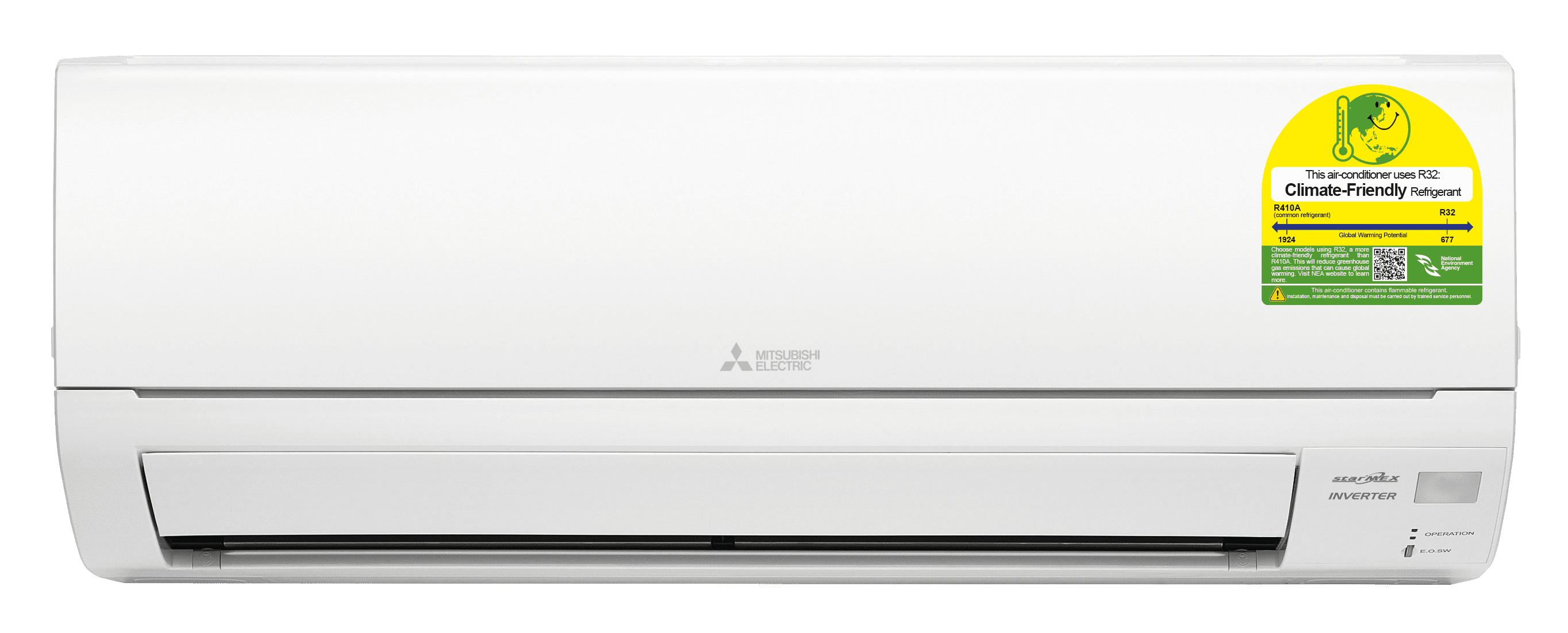 MSY-GP10VF Mit Electric (Inv) Climatiseur monobloc R32 9 000 BTU