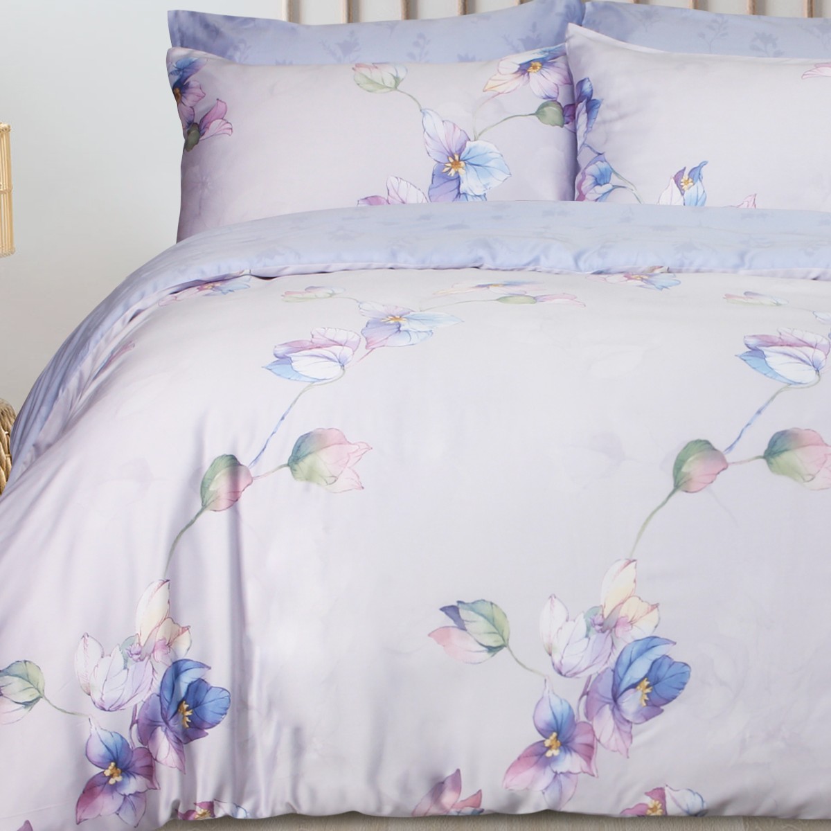 Ertex Mod Living, Thread Swant, เส้นใย Tencel 84AA, ชุดผ้าปูที่นอนแบบรัดมุม, Alonna