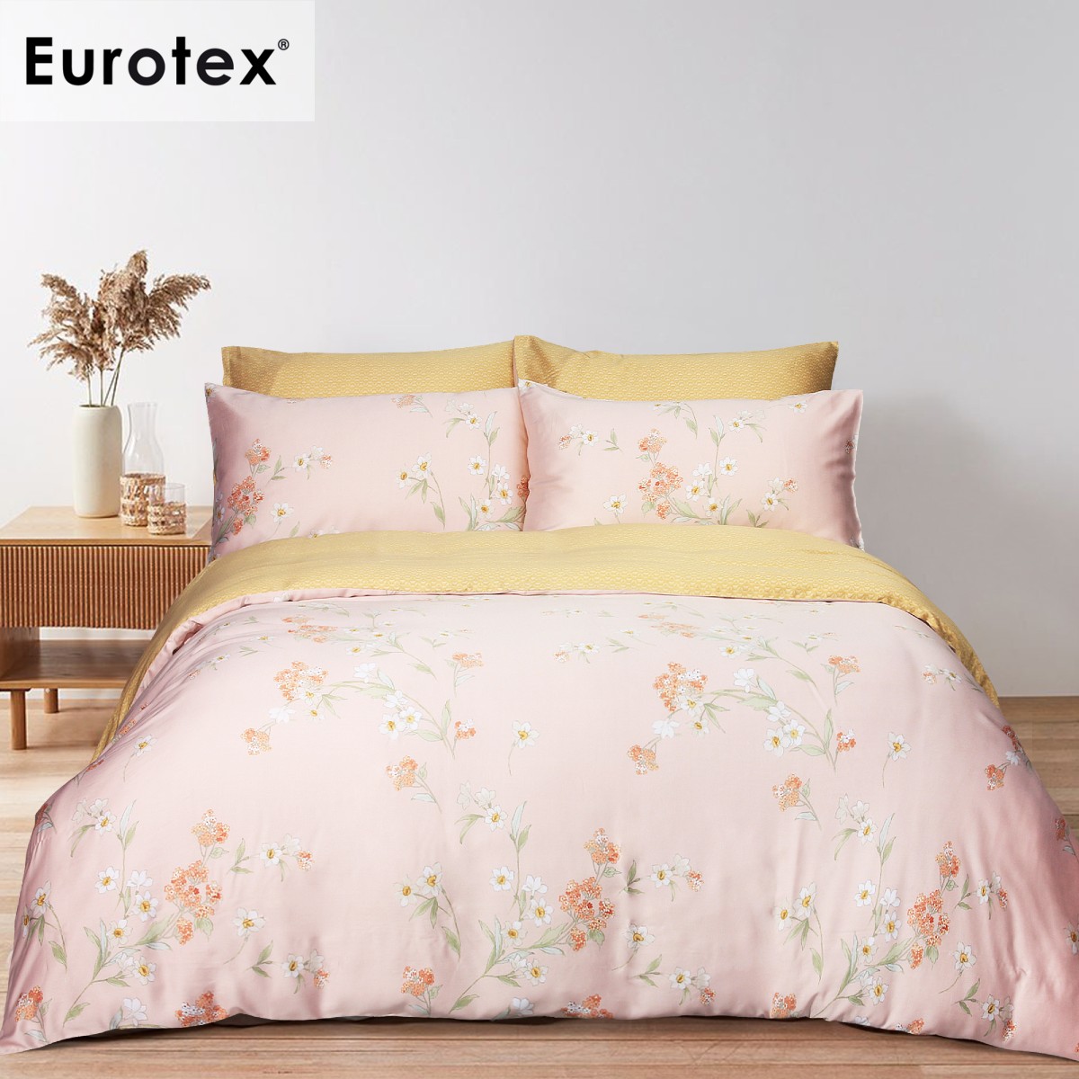 Ertex Mod Living, Thread Swant, เส้นใย Tencel 84AA, ชุดผ้าปูที่นอนแบบรัดมุม, Vivienne