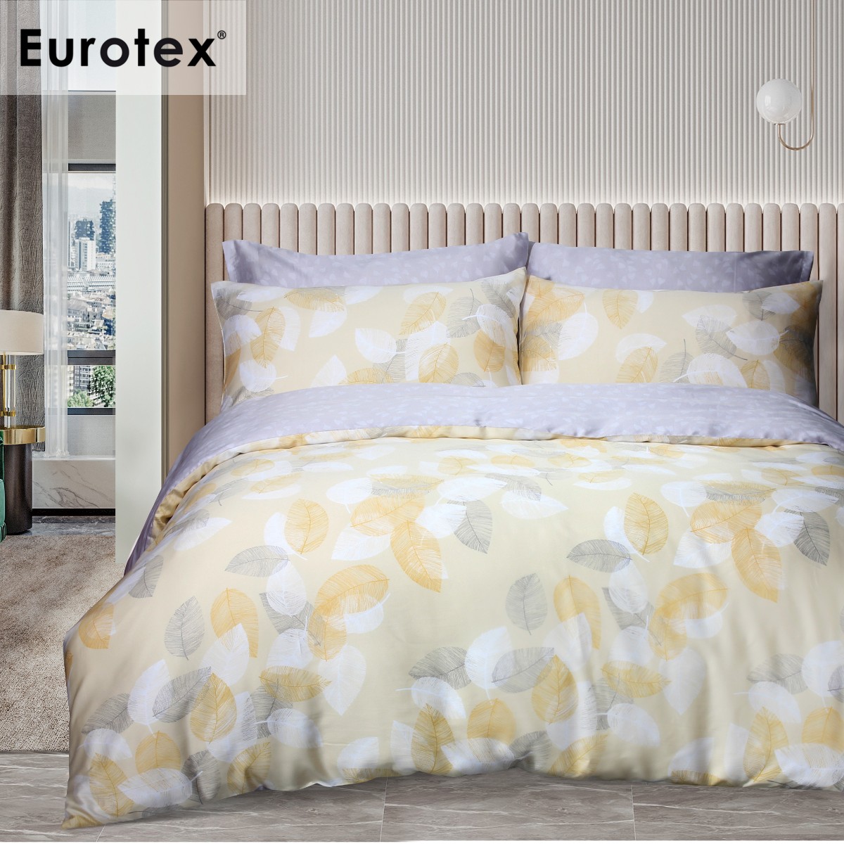 Ertex Mod Living, ผ้าสวอนท์แบบเกลียว, เส้นใย Tencel 84AA, ชุดผ้าปูที่นอนแบบรัดมุม และ Smond