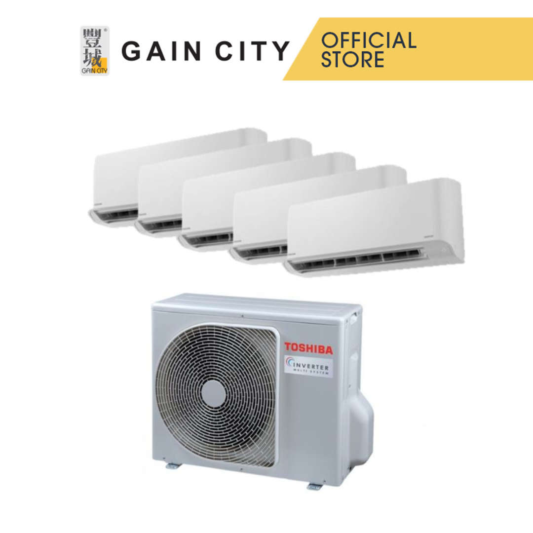 TOSHIBA SYSTEM 5 AIRCON-5TICKS RAS5M51U2ACVGSG-2XRASM10U2KCVGSG1-3XRASM13U2KCVGSG · v3
