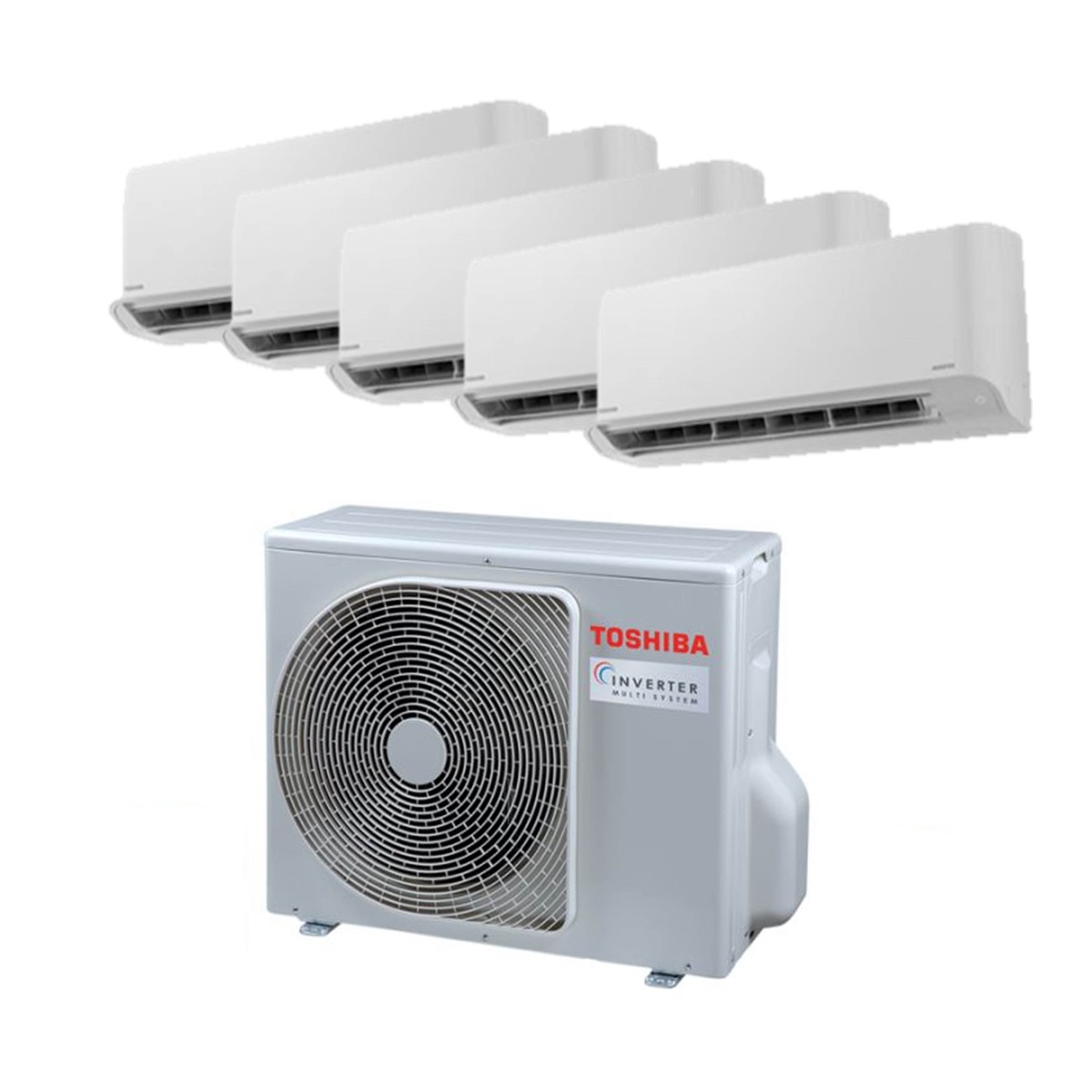 TOSHIBA SYSTEM 5 AIRCON-5TICKS RAS5M51U2ACVGSG-2XRASM10U2KCVGSG1-3XRASM13U2KCVGSG