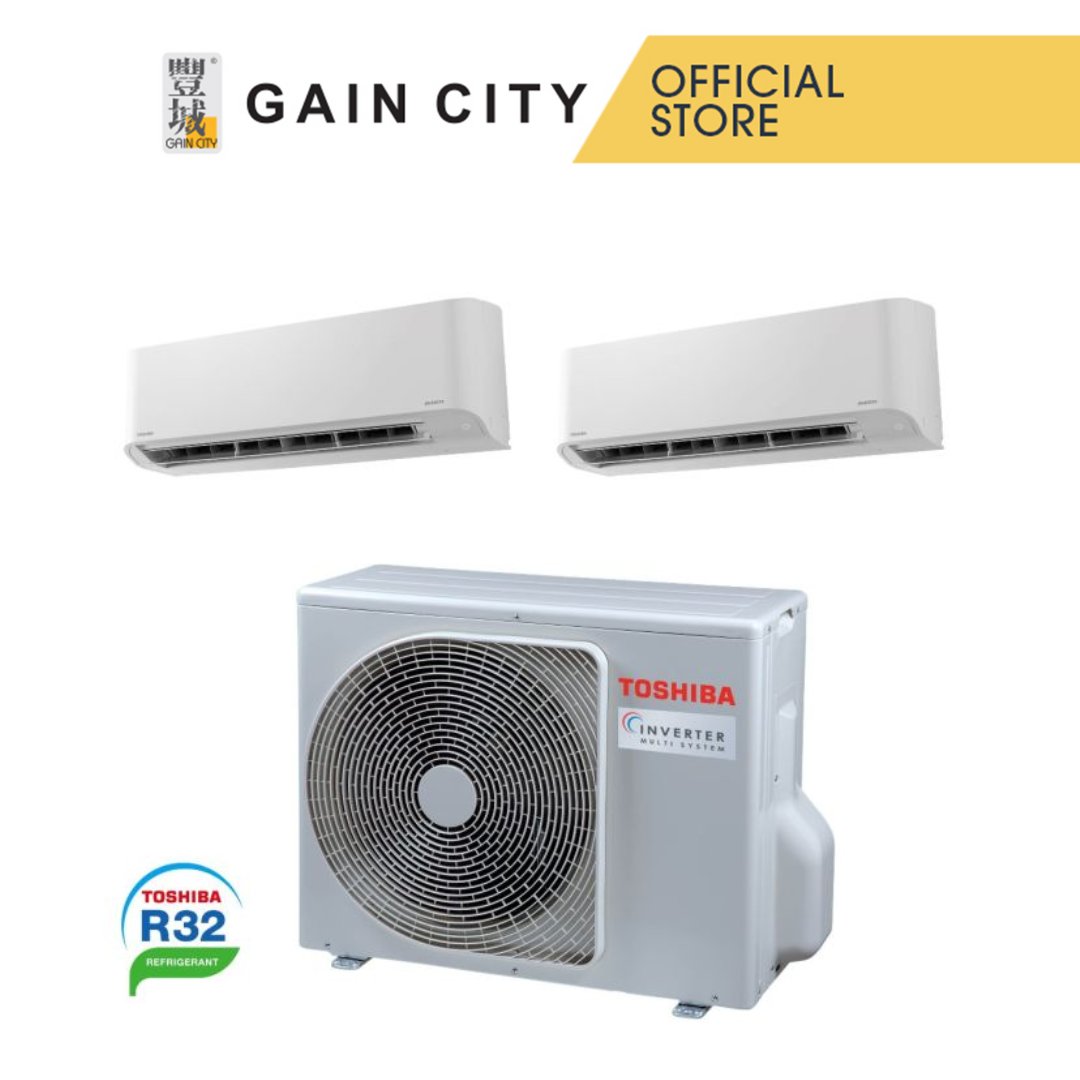 TOSHIBA SYSTEM 2 AIRCON - R32 RAS2M21U2ACVGSG-1XRASM13U2KCVGSG1-1XRASM18U2KCVGSG · v3