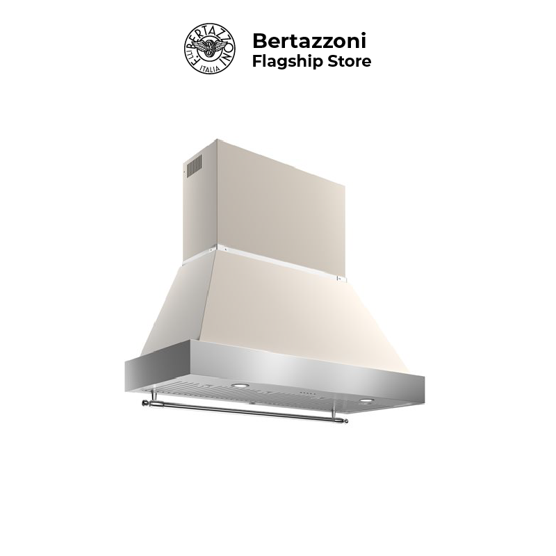 Bertazzoni K120HERTX + KC48HERTAV/K120HERTX + KC48HERTNE 120cm Heritage Wall Mounted Hood · v6