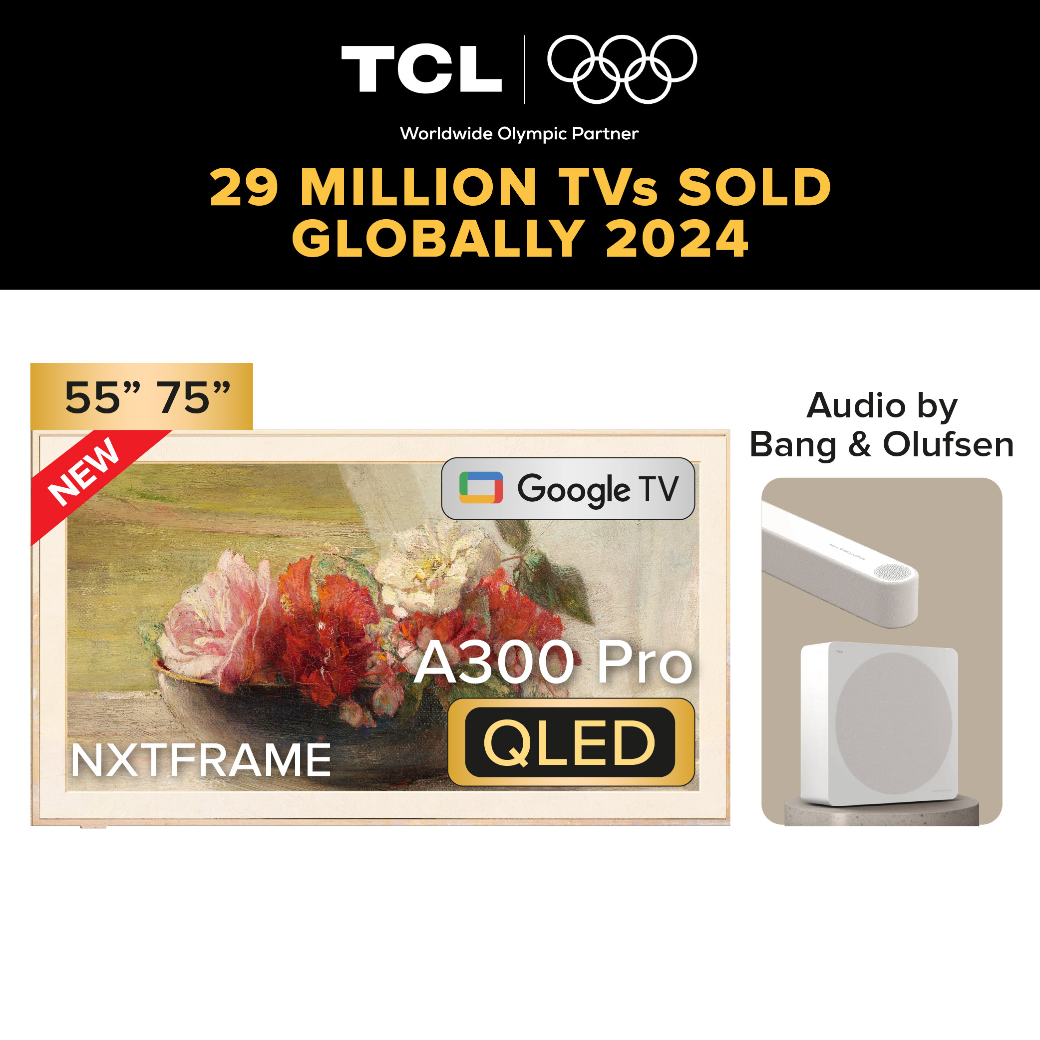 New | TCL S5400 Full HD Smart TV Google TV | 32 40 43 Inch | LED Smart TV | Smart Flat Screen TV | Micro Dimming | Dolby Audio | HDR | Chromecast