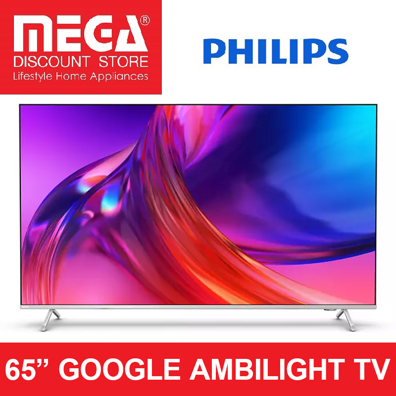 PHILIPS 65PUT8528 65-INCH SMART 4K GOOGLE AMBILIGHT TV / FREE WALLMOUNT
