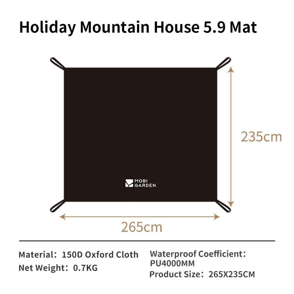 MOBI GARDEN Camping Instant Tent Automatic Tent Large Space Waterproof Picnic Outdoor · v49
