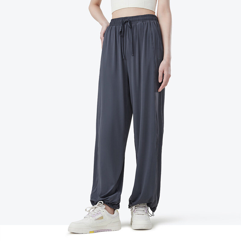 Camel Damen-Sonnenschutzhose mit UPF 50, schnell trocknende, lockere Hose aus Ice Silk