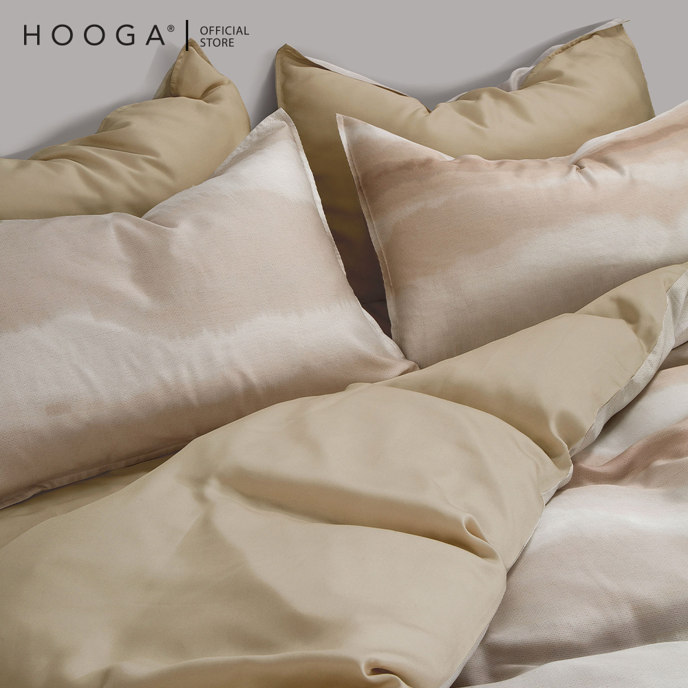 طقم غطاء لحاف سرير من Hooga Faythe 900TC Tencel