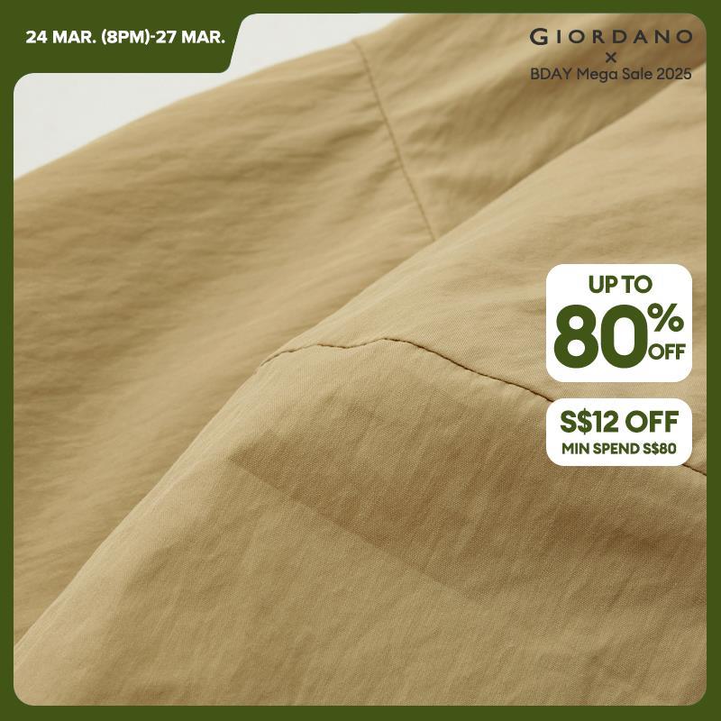 GIORDANO Women Pants Buckle Strap Elastic Waist Pants Lightweight Drape Simple Fashion Relaxed Casual Loose Crop Pants 18423606