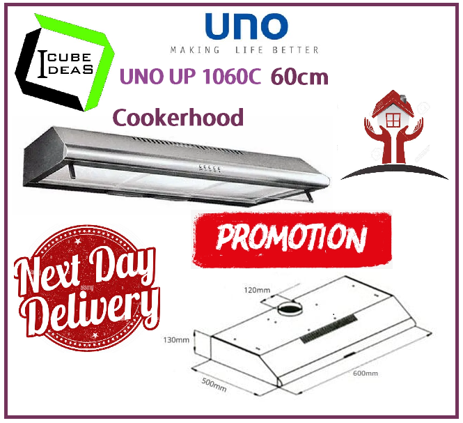 UNO UP 1060C Slim Line Hood / FREE EXPRESS DELIVERY