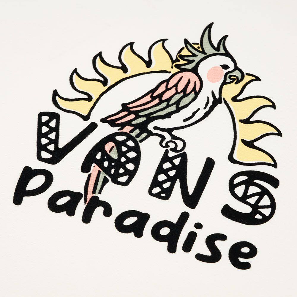 Vans Parrot Short Sleeve Tee   WHITE VN000C0KFS81