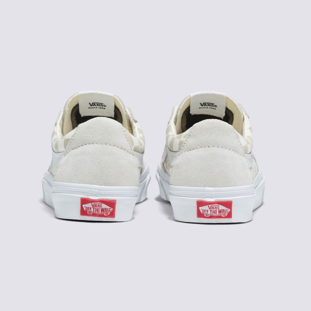 Vans Floral Checkerboard SK8-Low Women Sneakers (Unisex US Size) WHITE VN0009QRFS81 · v6