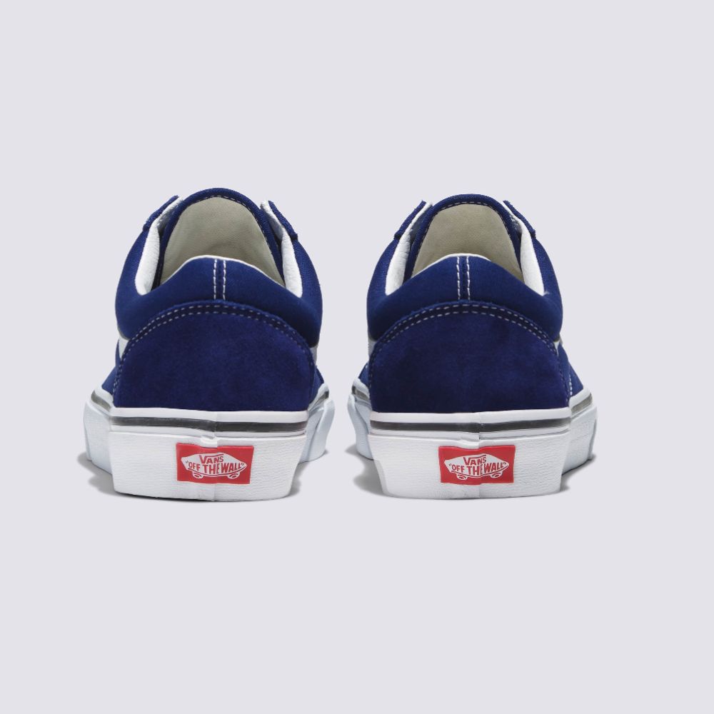 Vans Color Theory Old Skool 여성 스니커즈 (남녀공용 미국 사이즈) 블루 VN0005UFBYM1