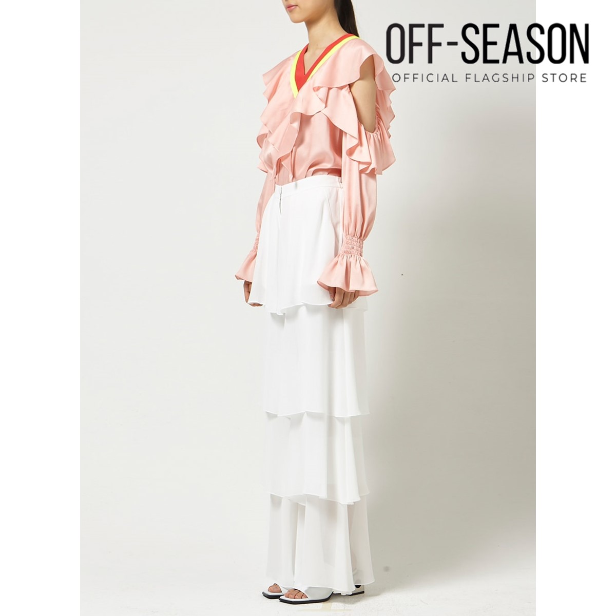 Off-season Clearance LIE Tiered Pants · v2