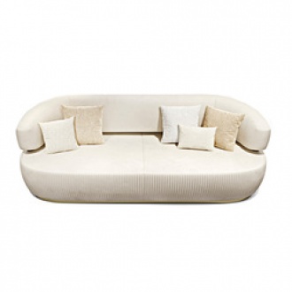 Italian Luxury Cloth Sofa Postmodern Designer Furniture Customized Large Villa Living Room Sofa Combination · v4
