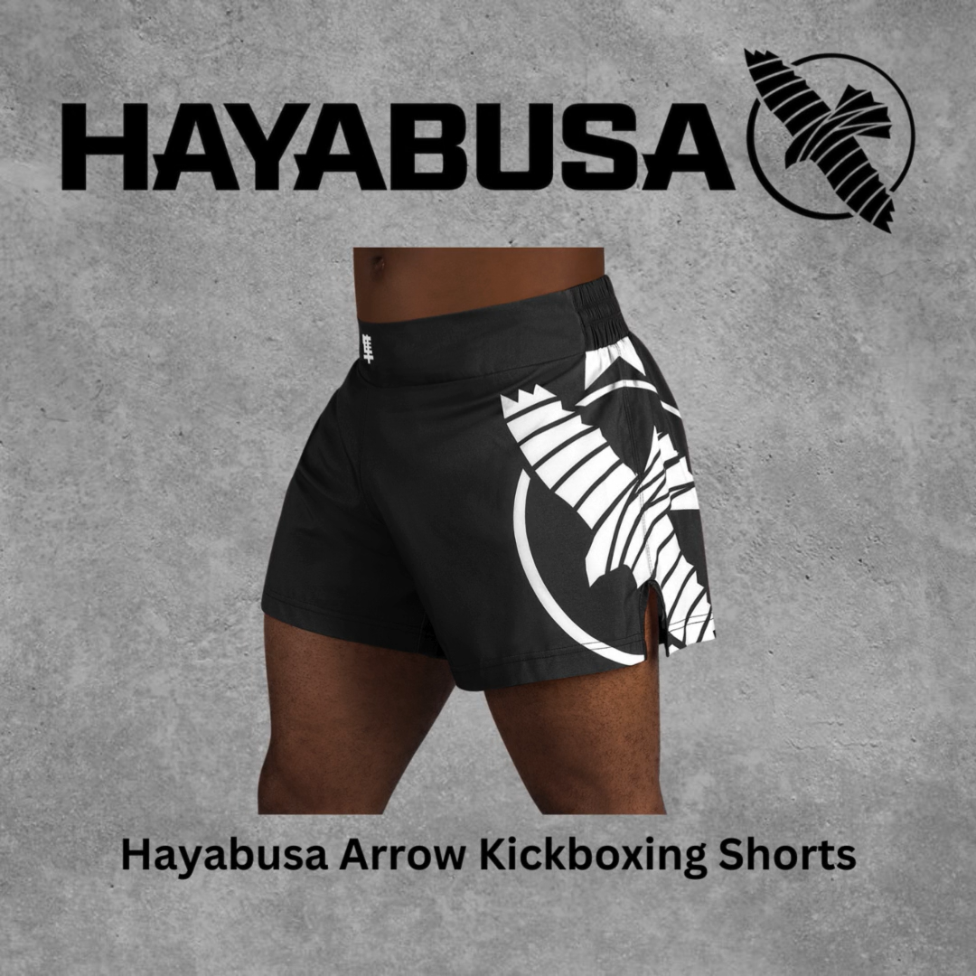 Hayabusa Icon Kickboxing Shorts - Black · v4