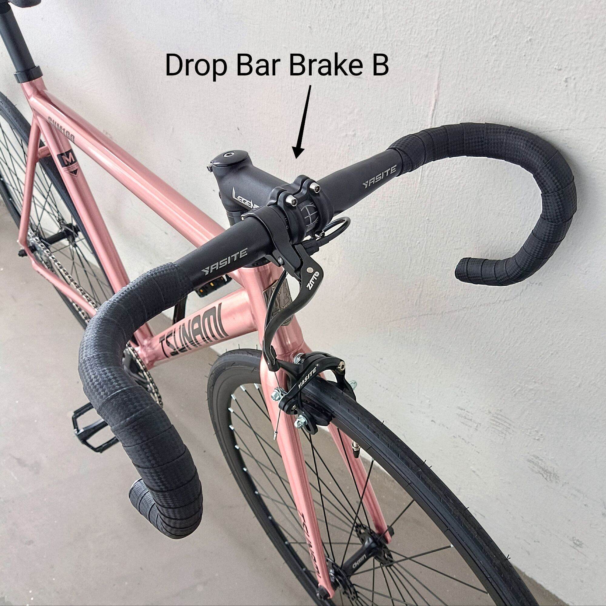 TSUNAMI SNM-100 Fixie | Fixed Gear Bicycle 40mm Aero Deep Profile | Fixed Single Speed Bicycle · v8