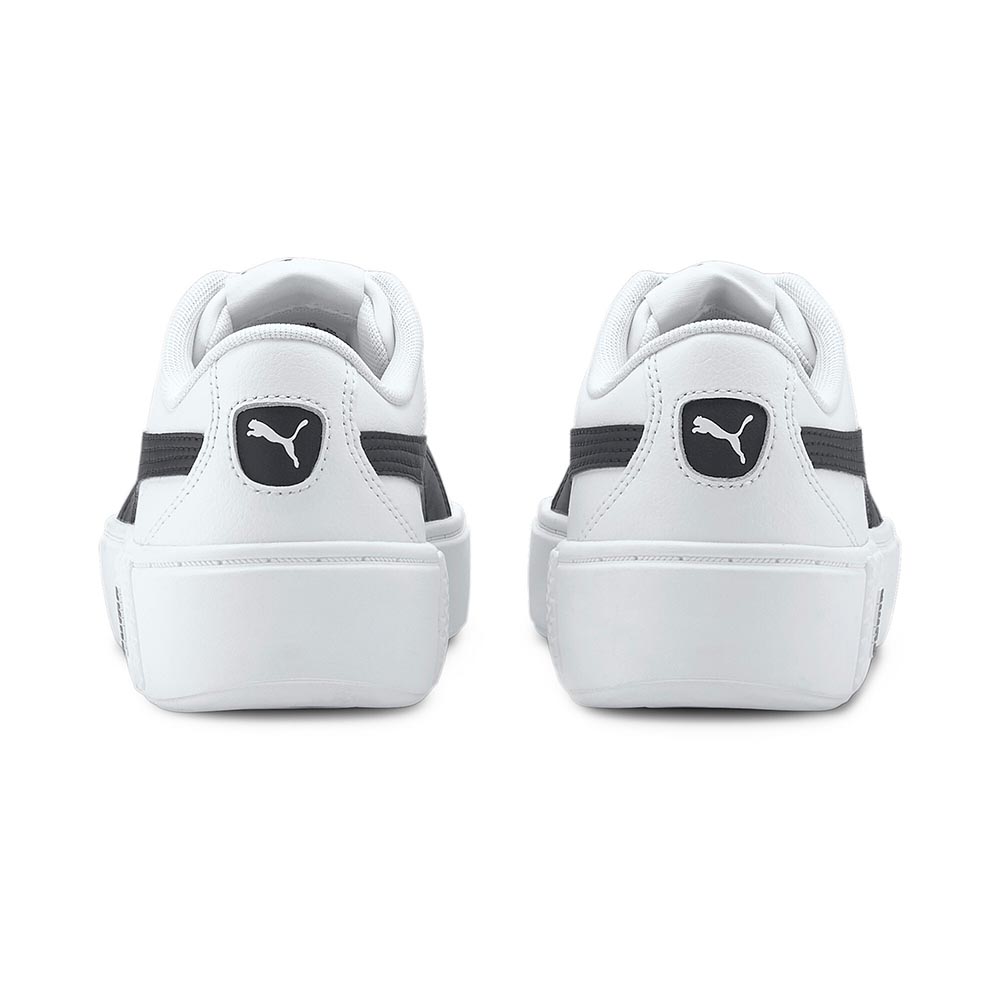PUMA Smash Platform v2 Damen-Turnschuhe (Weiß)