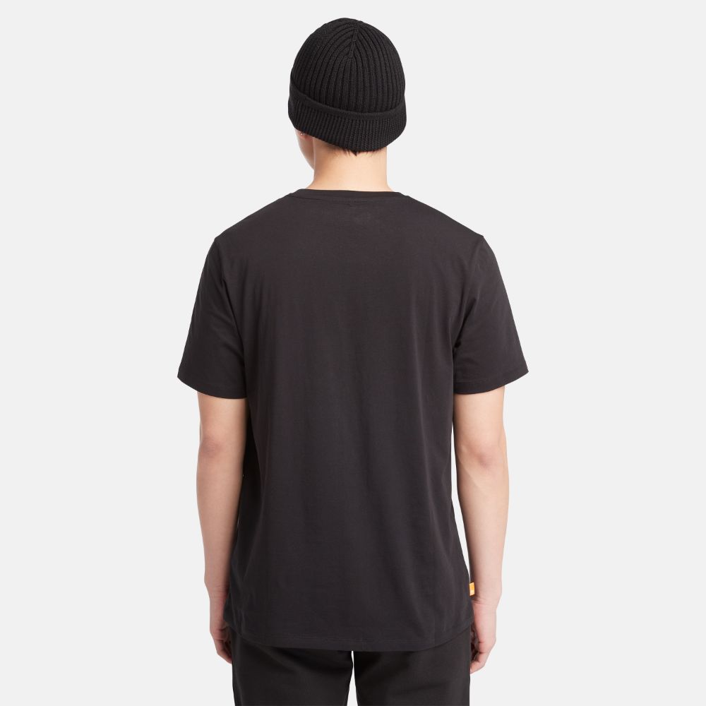 Timberland Men's  Short Sleeves Buffalo Tee Black
