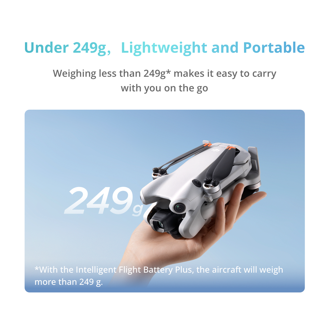 DJI Mini 4 Pro — дрон с камерой |