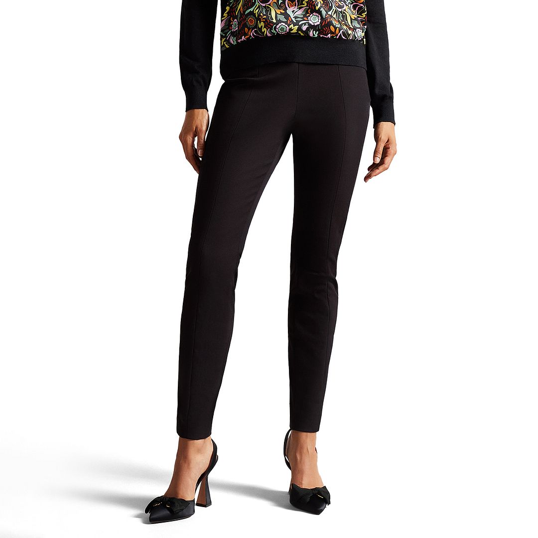 Ted Baker Women's Liroi High Waisted Trousers With Faux Poppers · v2