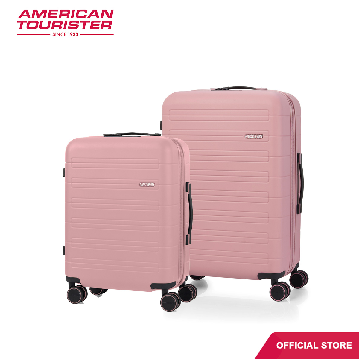 American Tourister Novastream 2-PC-SET A (SP55/67E T SEC ZIP)