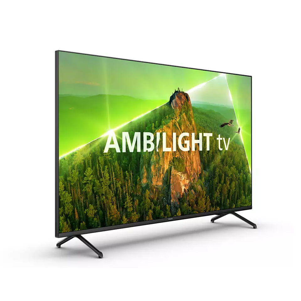 PHILIPS 75PUT7908 75 AMBILIGHT 4K GOOGLE SMART TV PEMASANGAN DINDING GRATIS