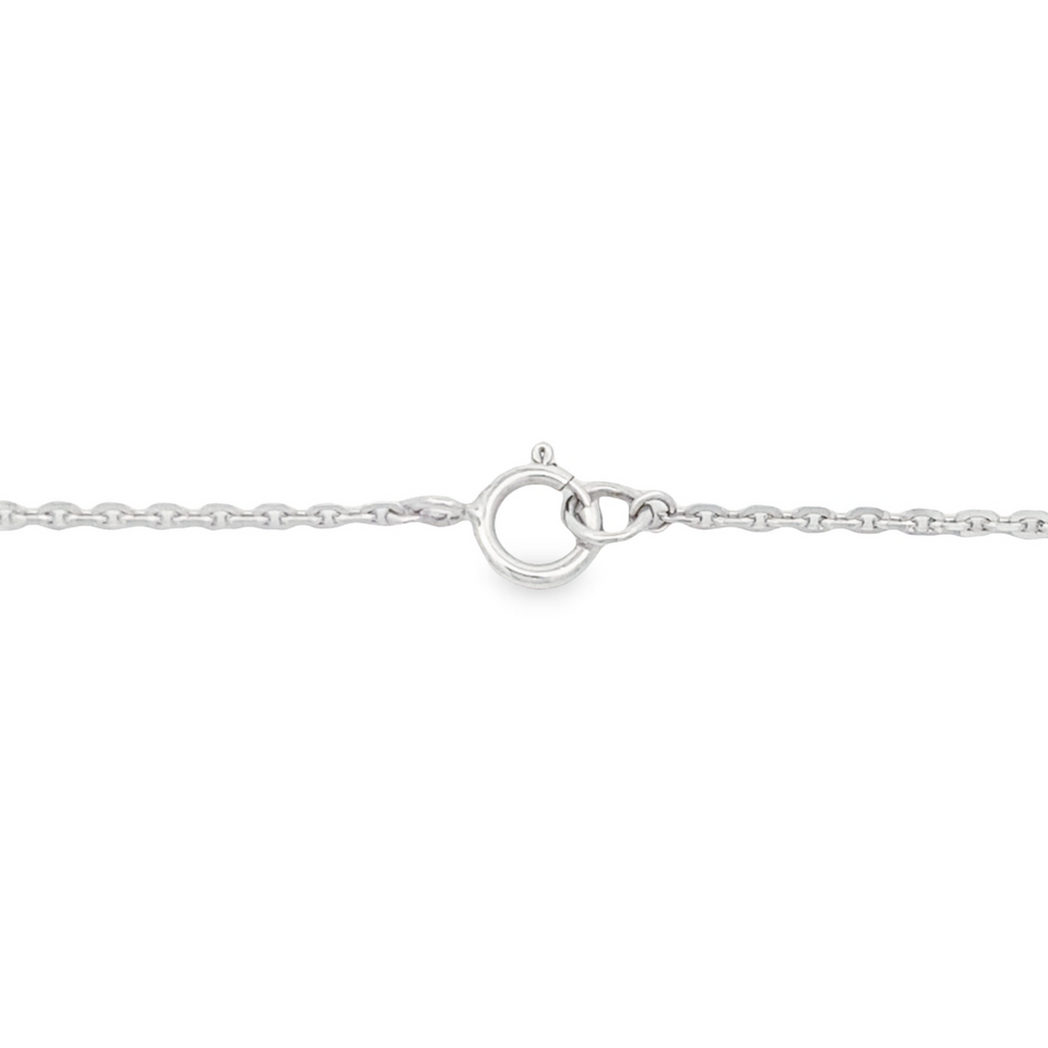 Top Cash Jewellery 18K "V" Design Diamond Necklace