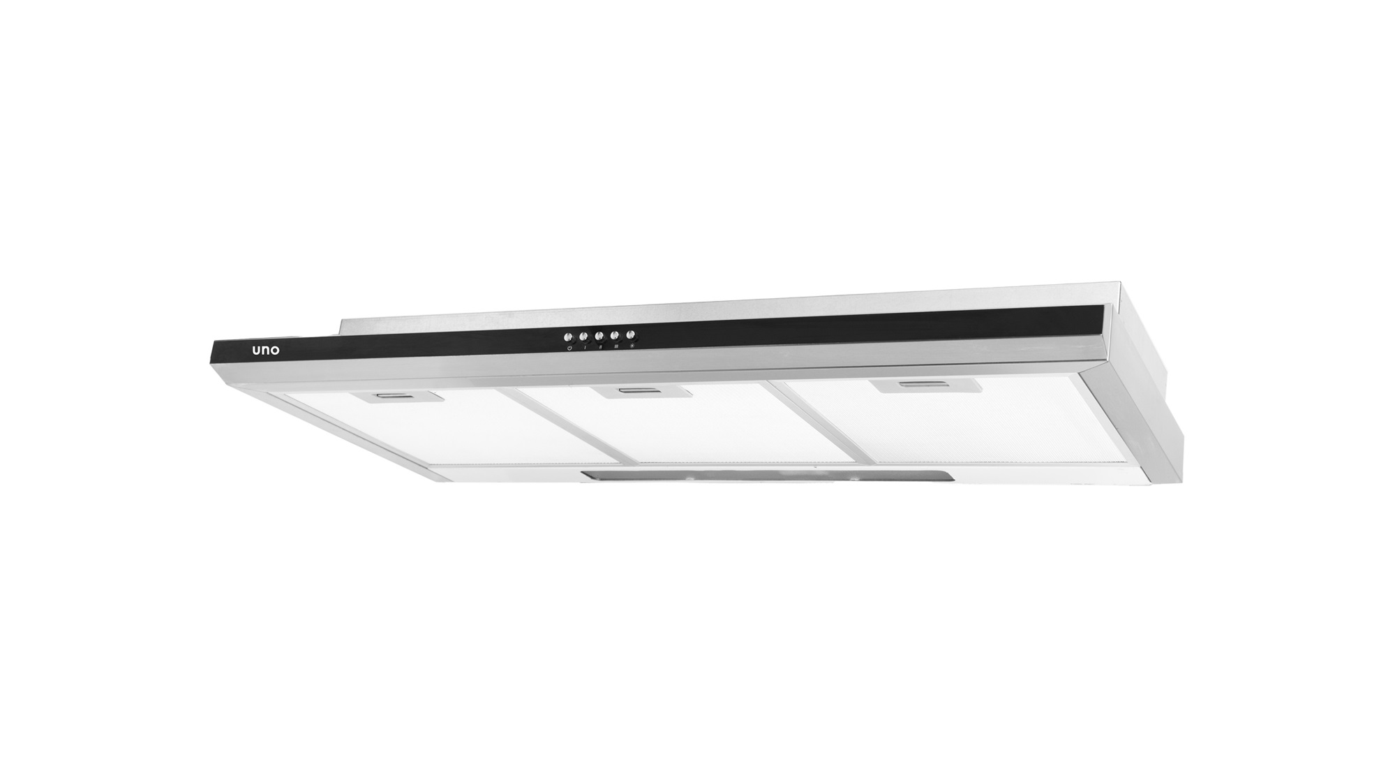 UNO UA9112 90/60CM Slim Line Hood with Black Front Panel · v3