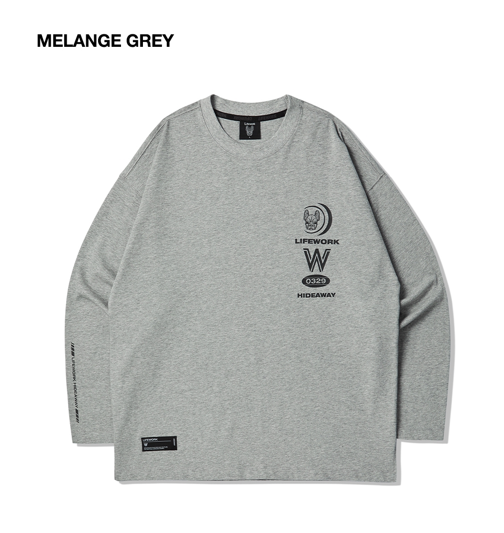LIFEWORK Multi Logo Print T Shirt (23FW) · v3