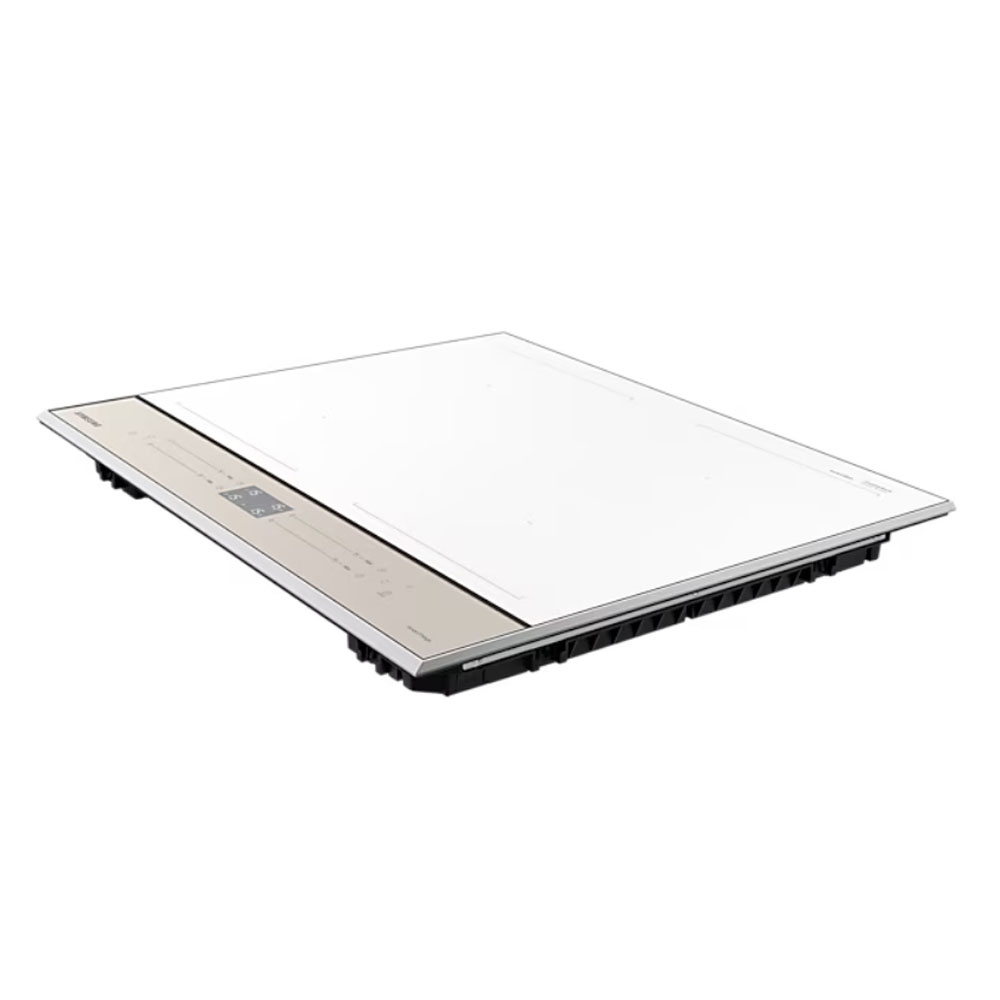 (Sperrig) (Paket) Samsung NZ64B5067YY/SP Maßgeschneidertes eingebautes Induktionskochfeld (60 cm) + NK36CB665WWHSP Maßgeschneiderte Dunstabzugshaube (90 cm)