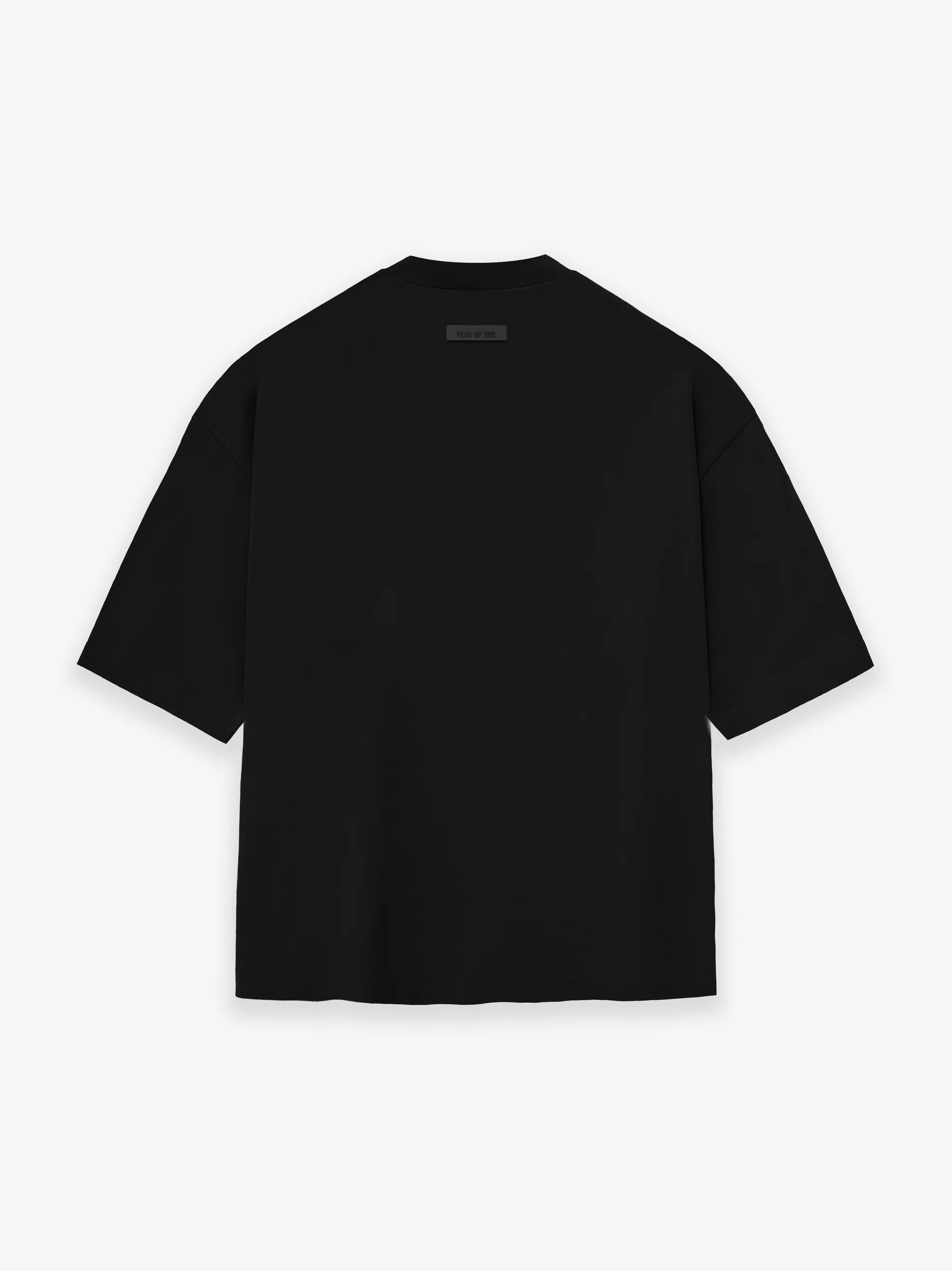 [JSHOPSPREE] [VENDITORE SG] T-shirt della collezione FOG Essentials FW23 Jet Black
