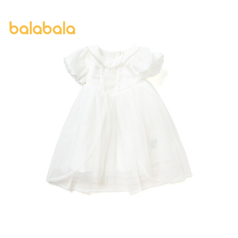 バラバラ 子供服 ベビードレス 小さな子供用ドレス 子供用プリンセスドレス 女の子 夏用 ネットドレス 外国製 スイート