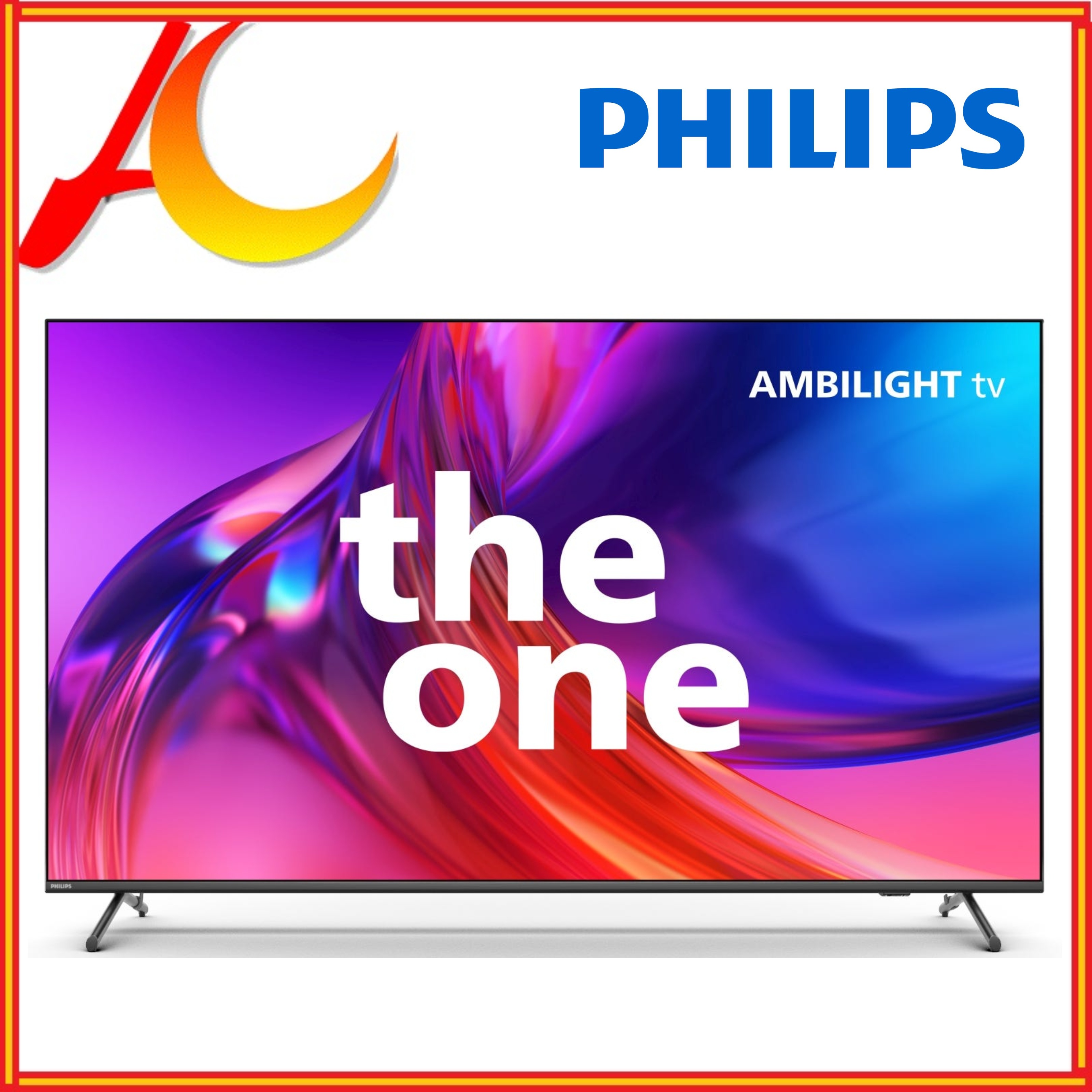 PHILIPS 85PUS8808/12 85 IN 4K UHD | 3-stronny Ambilight | DARMOWA instalacja na ścianie o wartości 250 USD GOOGLE LED SMART TV