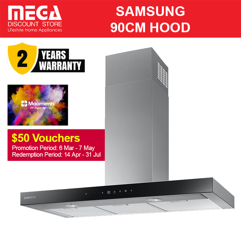 CAPPUCCIO DA PARETE SAMSUNG NK36C5070TS da 90 CM/Buoni Moments gratuiti da 50 dollari riscattati da Samsung