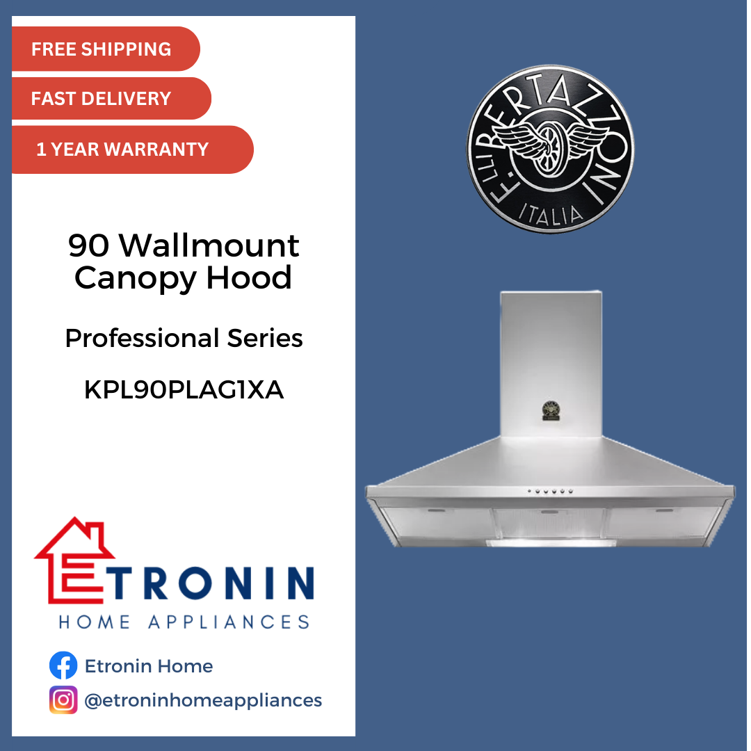 Bertazzoni KPL90PLAG1XA 90cm Wall-mount Hood · v8