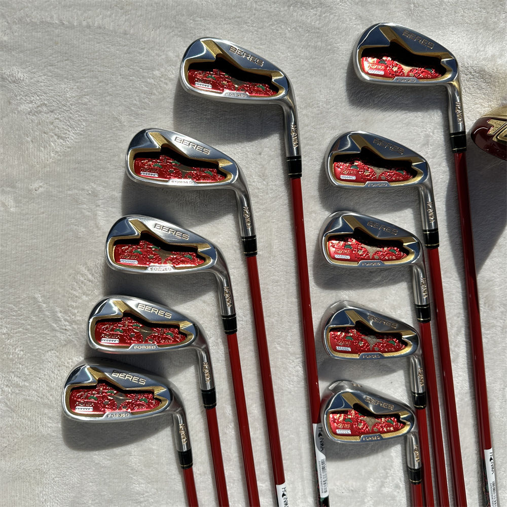 New Mens Golf Clubs HONMA 5Star BERES S-08 Golf Irons Set 4-11 A S 10 Pcs Clubs Irons R /SR /S Flex Graphite Shaft and Headcover