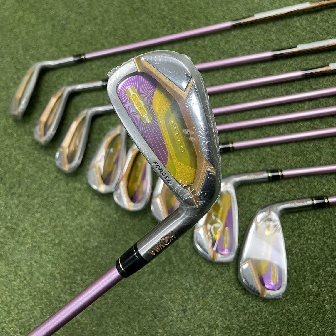 New Womens Golf Clubs HONMA S-07 Golf Irons Set 5-11 A S 9 Pcs 4Star BERES Clubs Irons L Flex Graphite Shaft and Headcover · v10