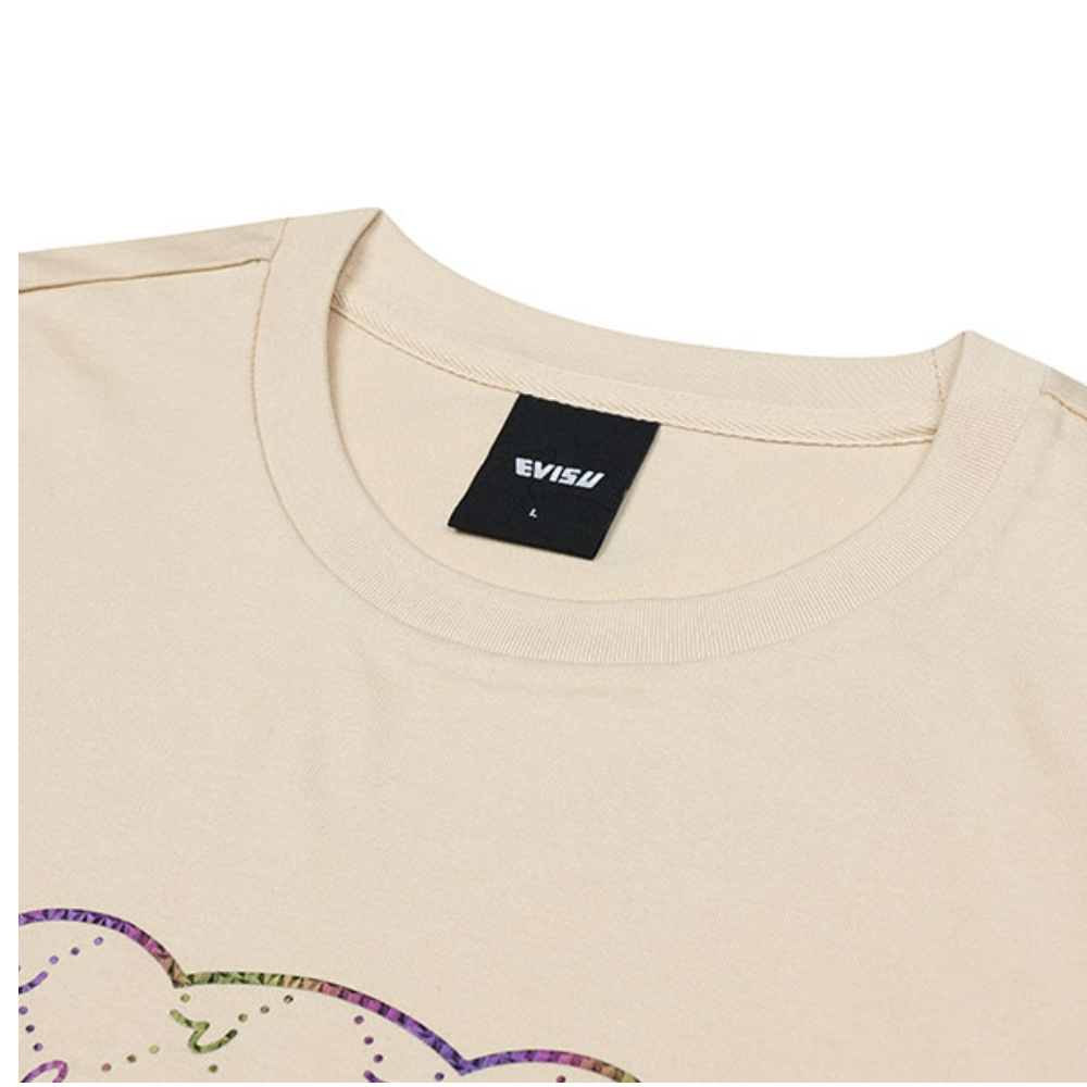 KOREA Bear Brick Monogram Loose Fit T Shirt (2024 New) · v3