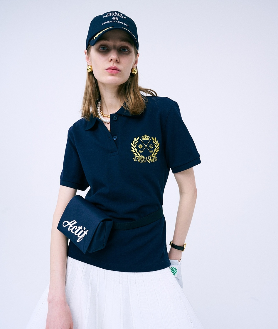 MARDI MERCREDI NOUVEAU EMBLEM PIQUET TSHIRT