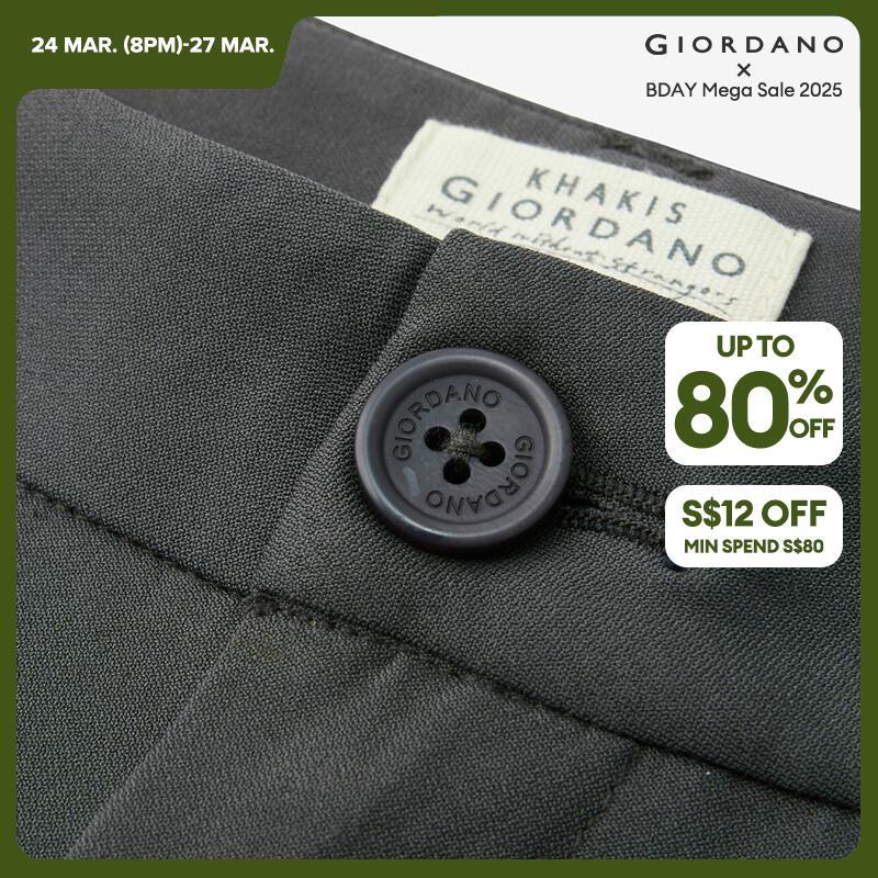 GIORDANO Women Pants Anti-Wrinkle Smooth Pleated Suit Pants Multi-Pocket Solid Color Simple Fashion Casual Pants 05414307 · v2