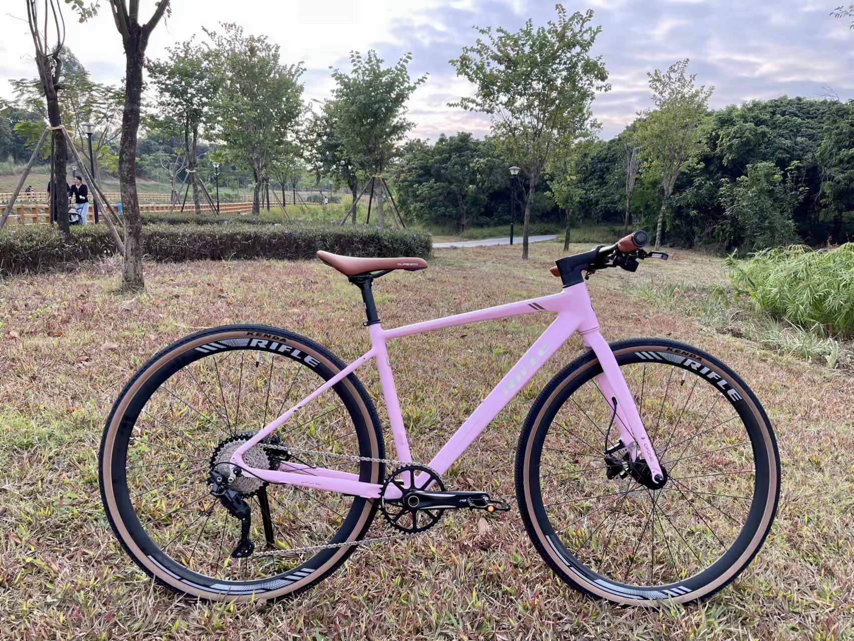 Rifle F1 Hydride bike flat bar road bike Shimano DEORE 10 speed light weight · v7