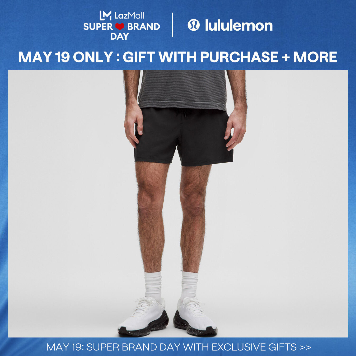 (Online Exclusive) lululemon Men's Pace Breaker Short 5" - Lined