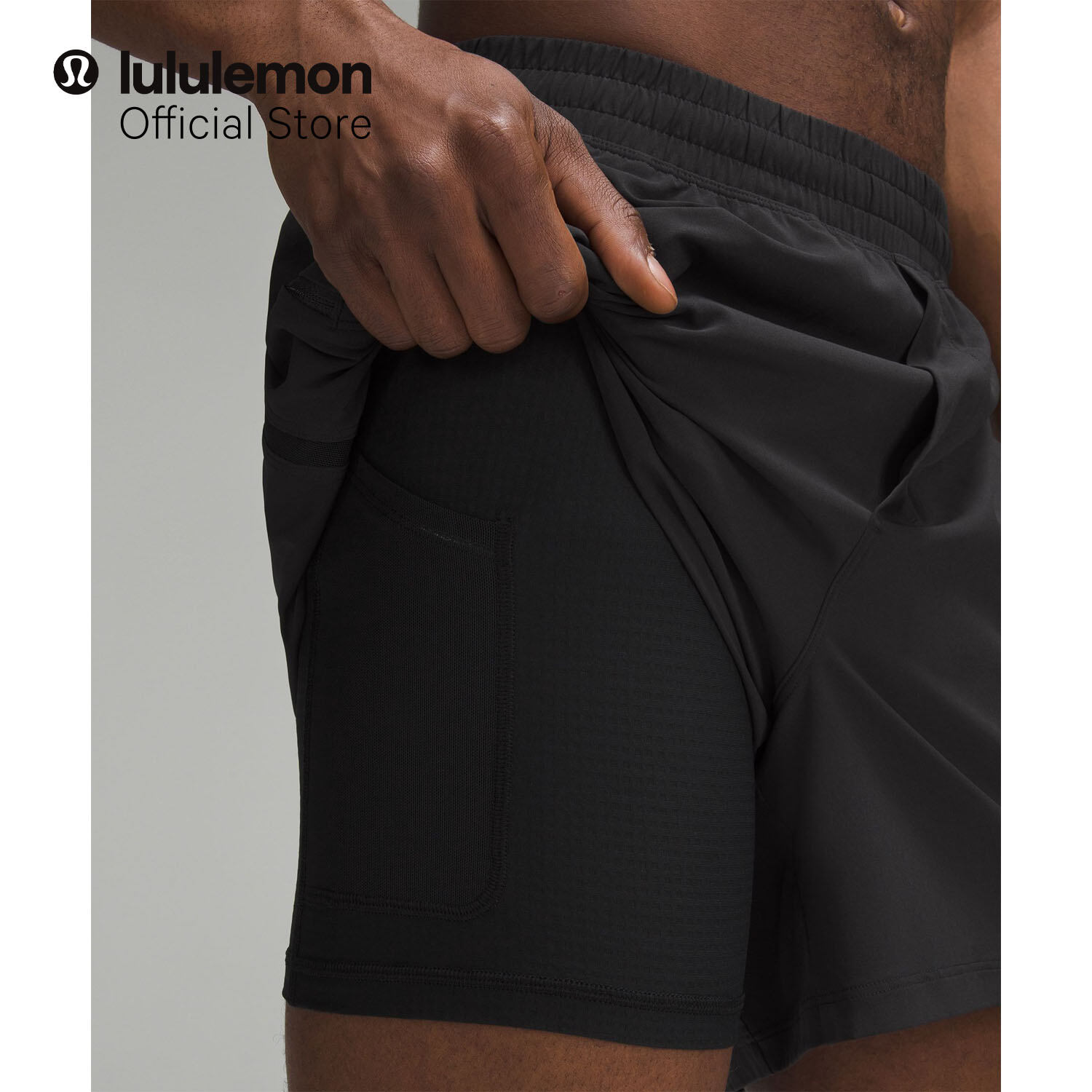 (Online Exclusive) lululemon Men's Pace Breaker Short 5" - Lined · v3