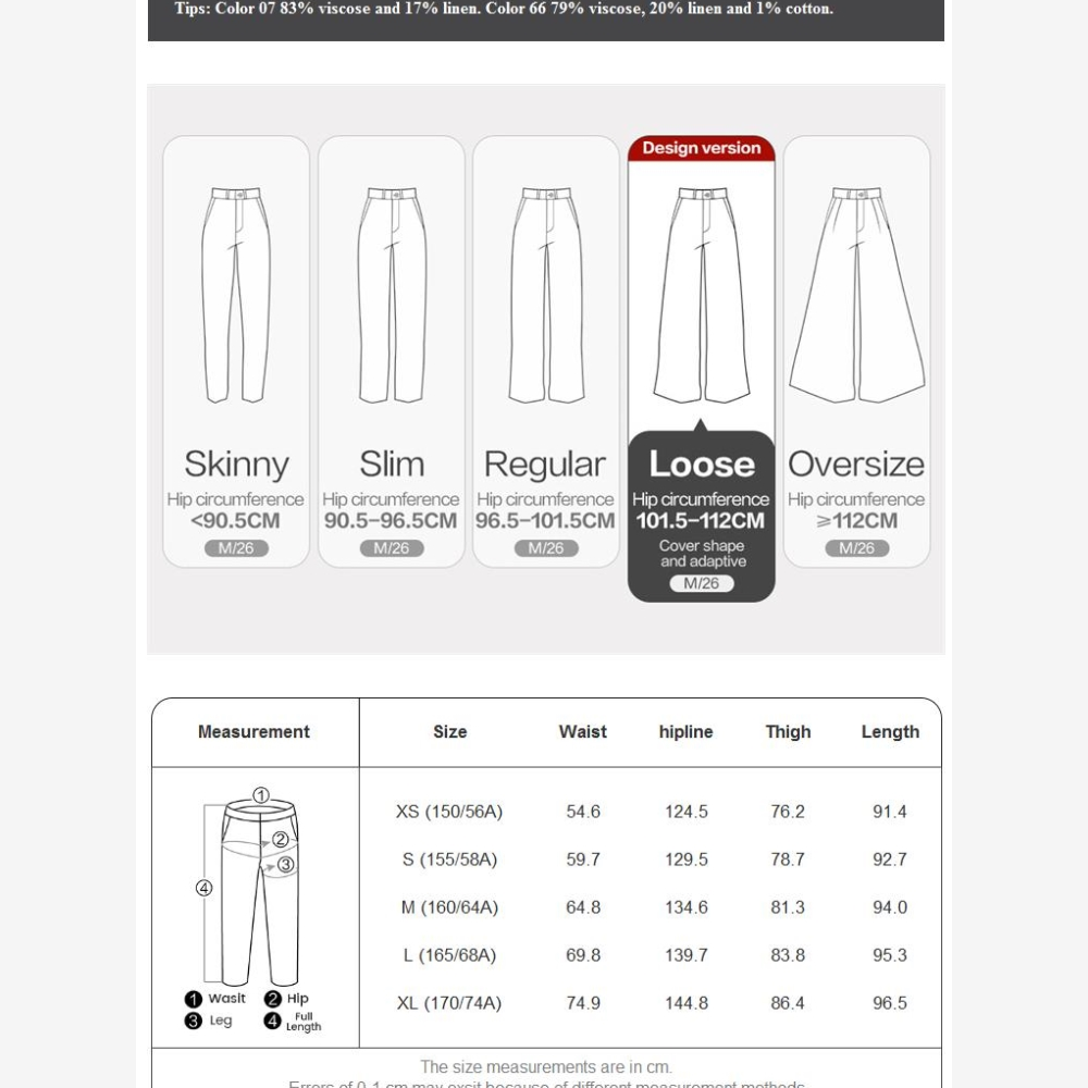 GIORDANO Women Pants Elastic Waist Wide Leg Pleated Pants Solid Color Ankle Length Simple Fashion Casual Loose Pants 18423901 · v2