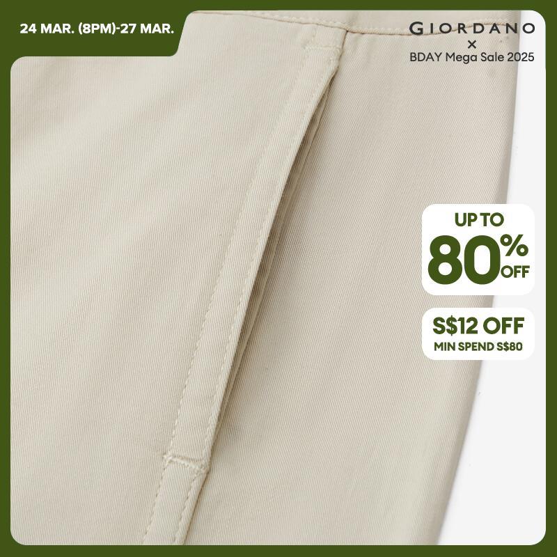 GIORDANO Damenhose aus 100% Baumwolle, mittelhoher Bund, Knöchellänge, geschmeidige, weiche, modische Freizeithose 05424331