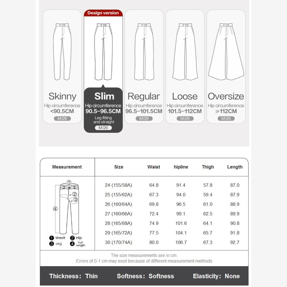 GIORDANO Damenhose aus 100% Baumwolle, mittelhoher Bund, Knöchellänge, geschmeidige, weiche, modische Freizeithose 05424331