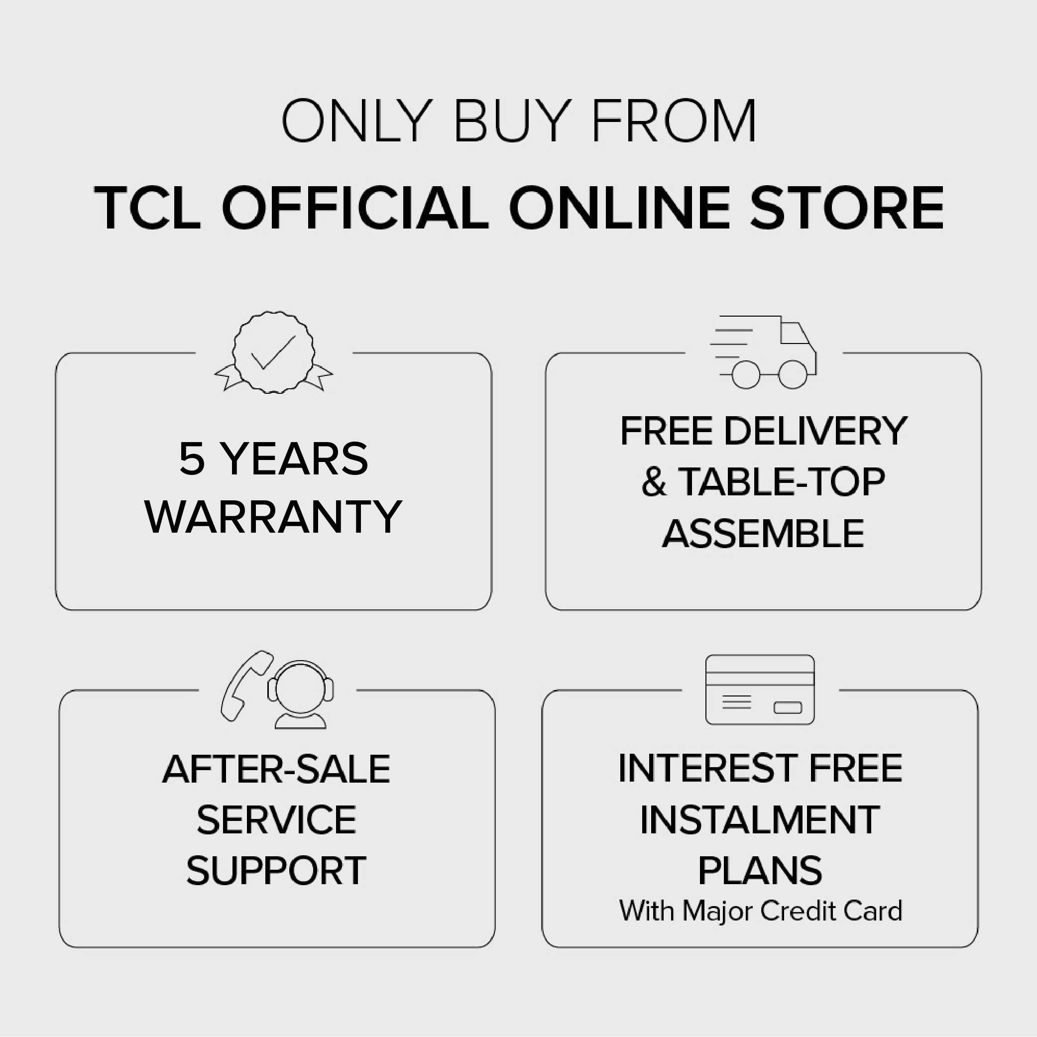 2024 TCL C755 QD-Mini Led 4K TV | 55 65 75 85 inch |  AI Smart Google TV | Eye Care【With Free Gift】 · v8