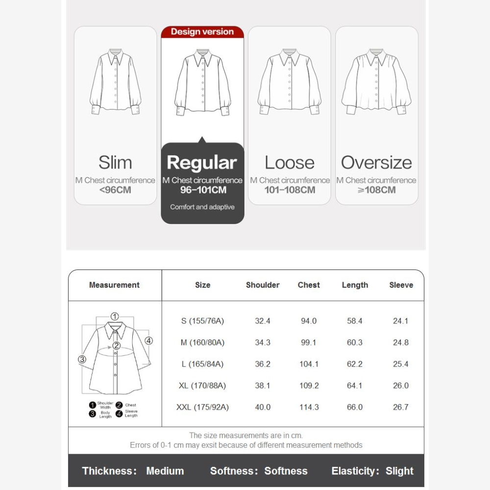 GIORDANO Women Shirts Sweet Gentle Puff Sleeve Blouses Button Closure Short Sleeve Simple Fashion Casual Pleated Shirts 13344201